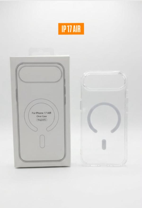 ESTUCHE TRANSPARENTE MAGSAFE IPHONE 17 AIR