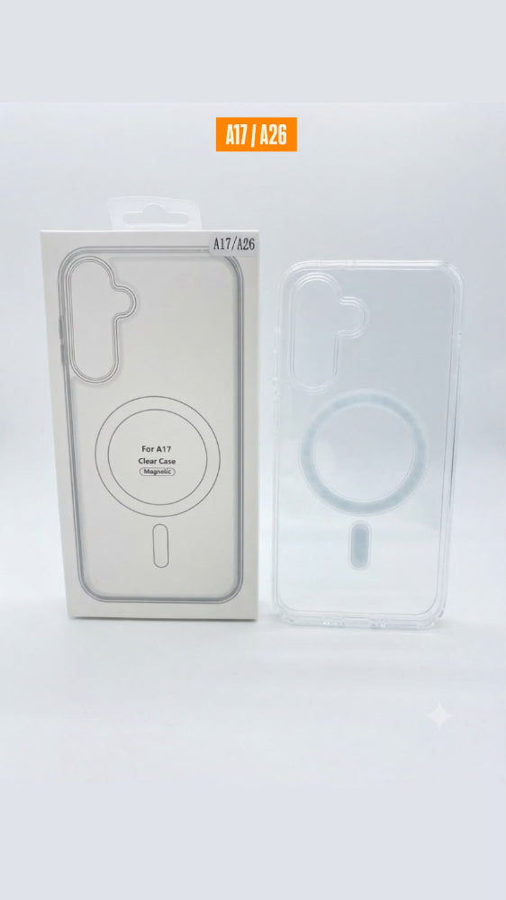 ESTUCHE TRANSPARENTE MAGSAFE SAMSUNG A17