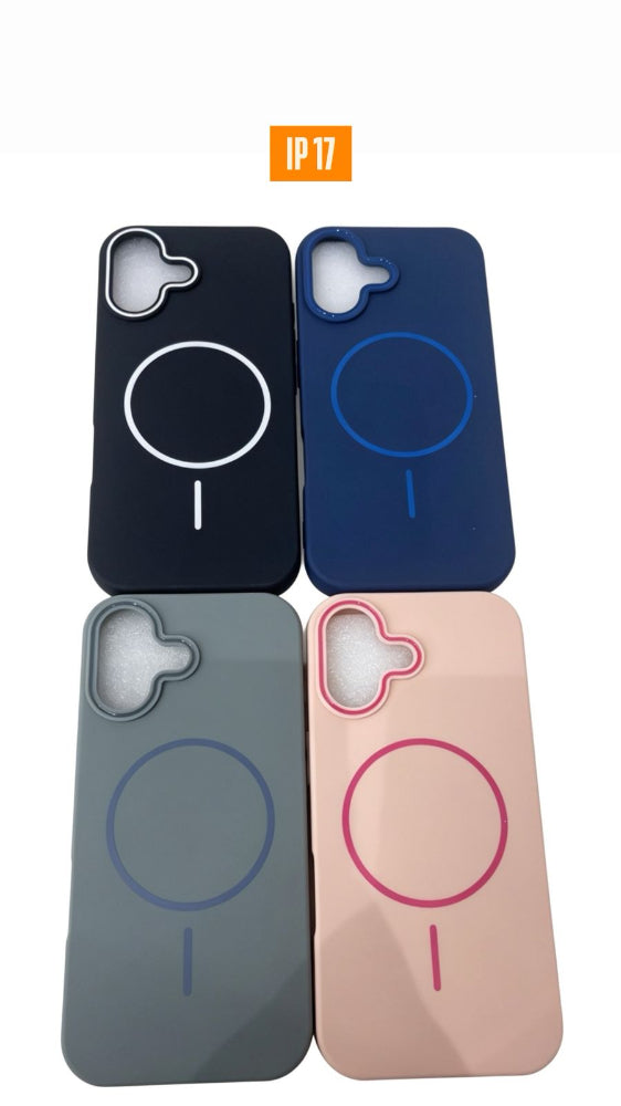 ESTUCHE SILICON MAGSAFE IPHONE 17