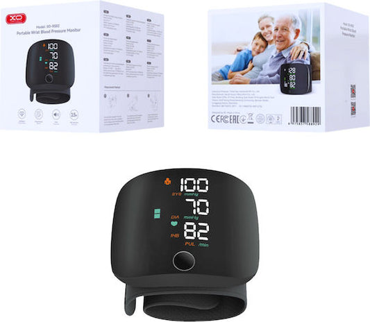 MONITOR DE PRESION ARTERIAL XO RS 02 NEGRO