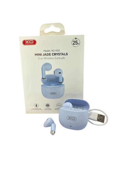 AUDIFONO BLUETOOTH XO X33 YUJING TWS AZUL
