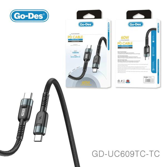 ADAPTADOR GODES USB-C A USB-C GD-UC609