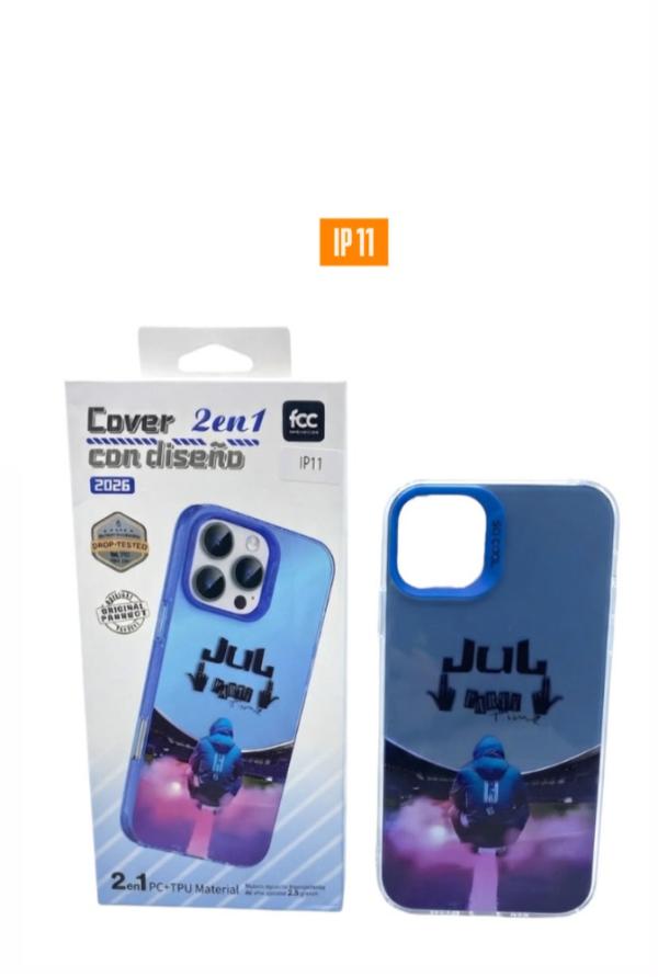 ESTUCHE DISEÑO FCC IPHONE IP11