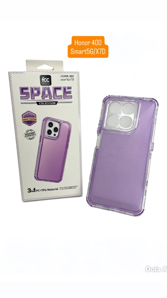 ESTUCHE SPACE FCC COLOR 3EN1 HONOR 400SMART