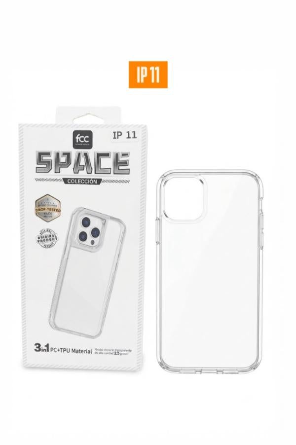 ESTUCHE SPACE FCC COLOR 3EN1 IPHONE IP11