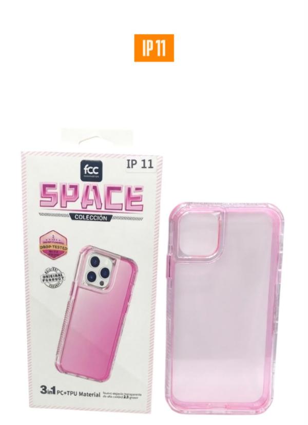 ESTUCHE SPACE FCC COLOR 3EN1 IPHONE IP11