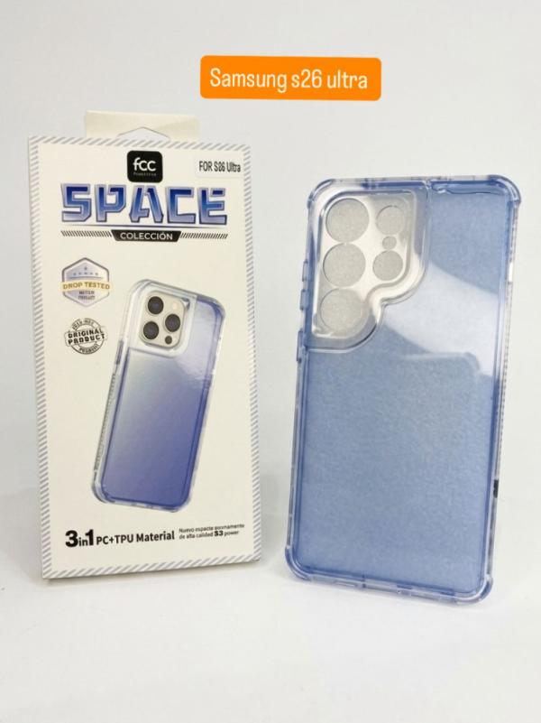 ESTUCHE SPACE FCC COLOR 3EN1 SAMSUNG S26ULTRA