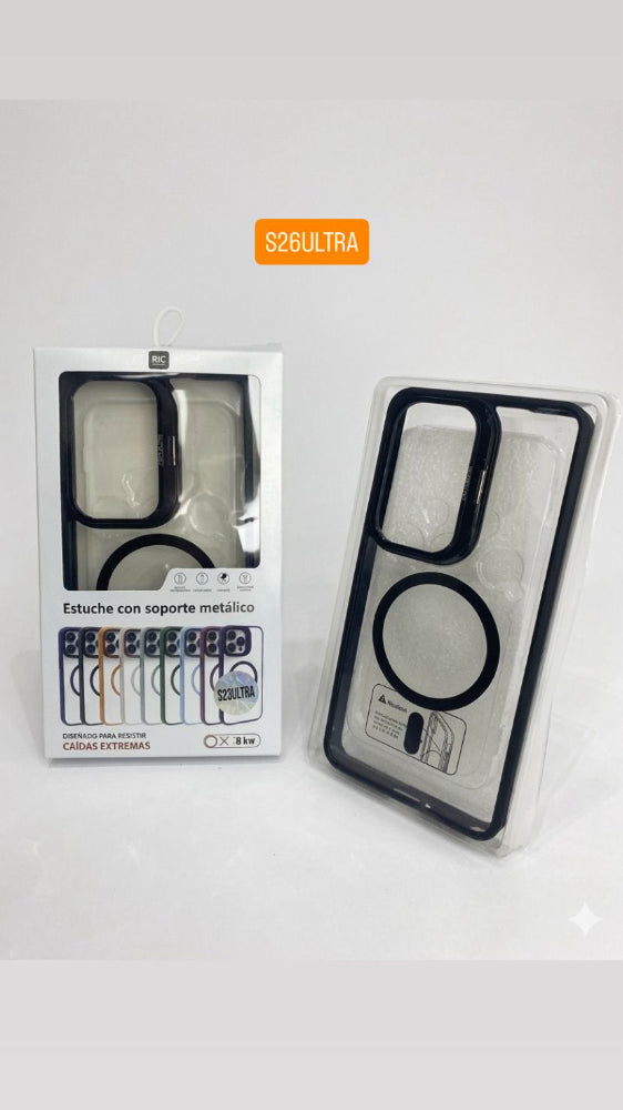 ESTUCHE METAL MAGSAFE SAMSUNG S26ULTRA