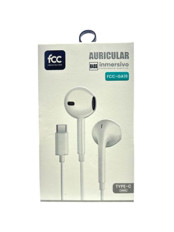 AUDIFONO FCC TIPO C GA19