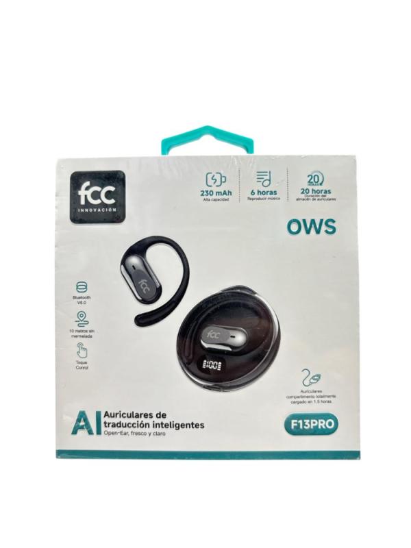 AUDIFONO BLUETOOTH CON IA FCC F13PRO
