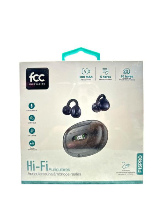 AUDIFONO BLUETOOTH FCC F15PRO