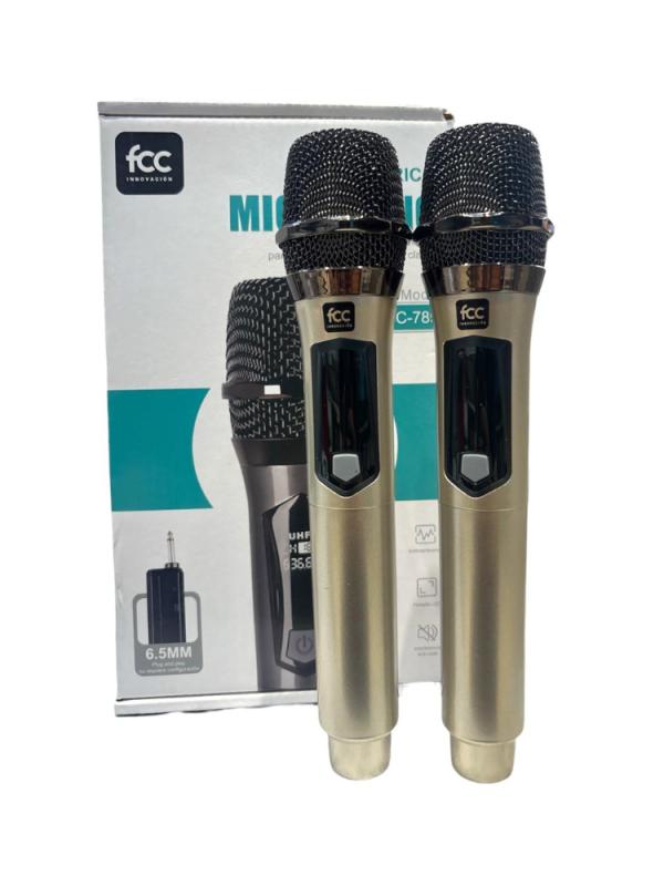 MICROFONO INALAMBRICO FCC DUO YS-789