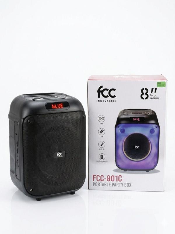 PARLANTE BLUETHOOTH FCC LED 801c