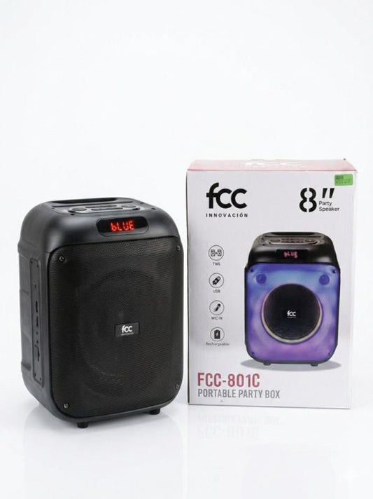 PARLANTE BLUETHOOTH FCC LED 801c