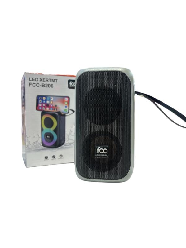 PARLANTE BLUETHOOTH CON RADIO FCC B206