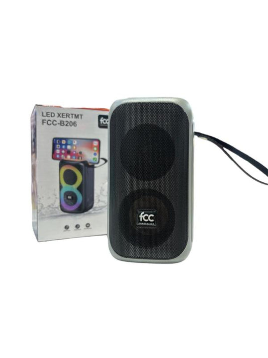 PARLANTE BLUETHOOTH CON RADIO FCC B206