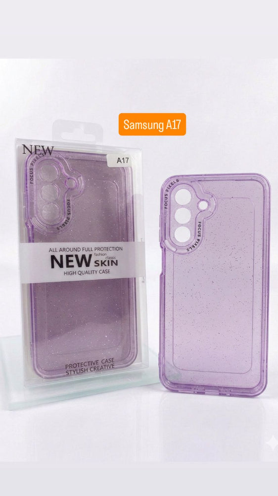 ESTUCHE DISEÑO ESCARCHA SAMSUNG A17