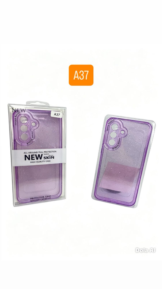 ESTUCHE DISEÑO ESCARCHA SAMSUNG A37