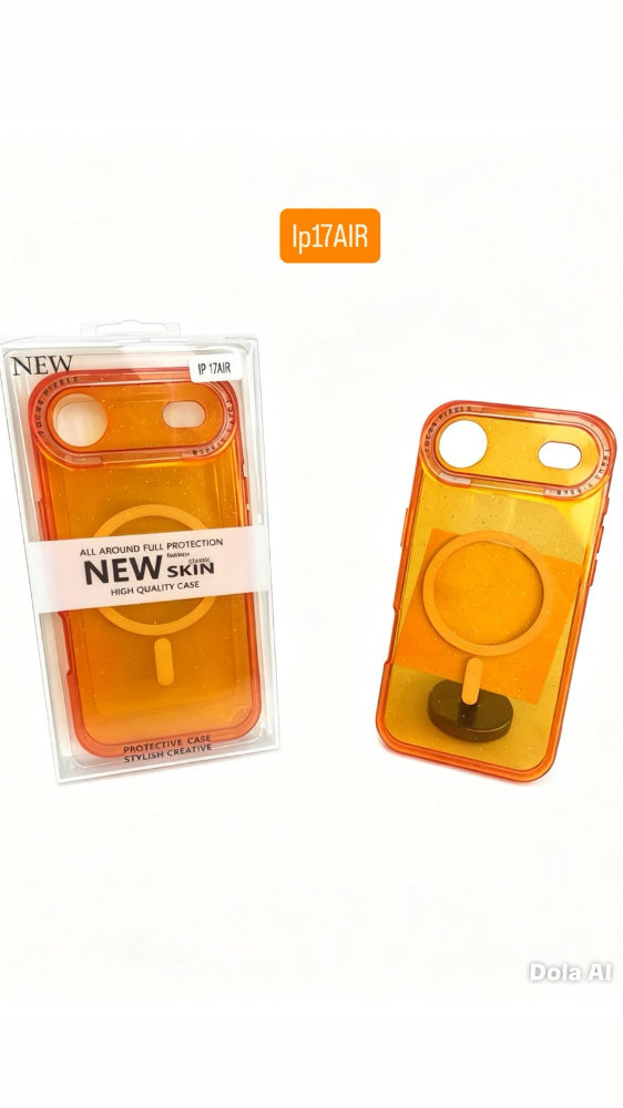 ESTUCHE DISEÑO ESCARCHA  IPHONE 17 AIR