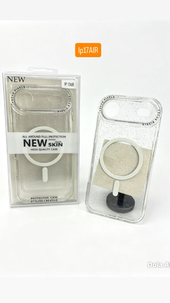ESTUCHE DISEÑO ESCARCHA  IPHONE 17 AIR