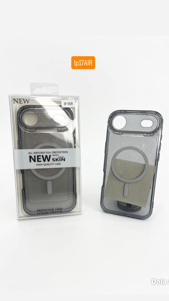 ESTUCHE DISEÑO ESCARCHA  IPHONE 17 AIR
