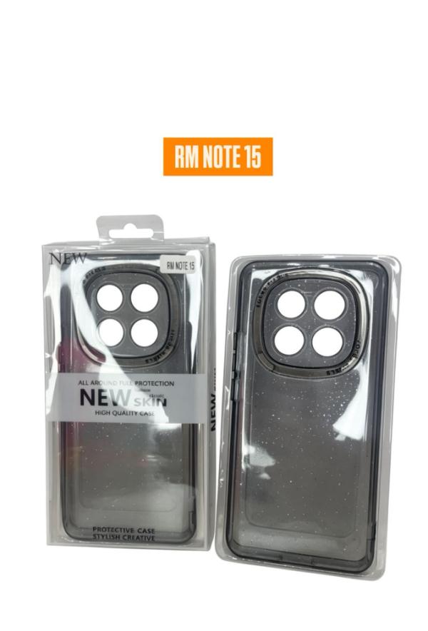 ESTUCHE DISEÑO ESCARCHA REDMI NOTE 15
