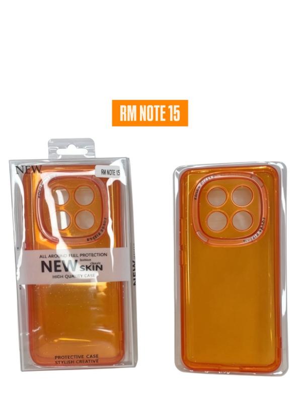 ESTUCHE DISEÑO ESCARCHA REDMI NOTE 15