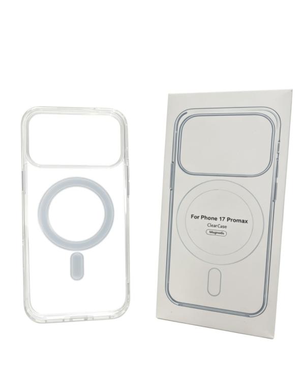 ESTUCHE TRANSPARENTE MAGSAFE 17 PRO MAX