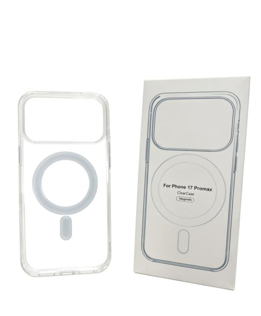 ESTUCHE TRANSPARENTE MAGSAFE 17 PRO MAX