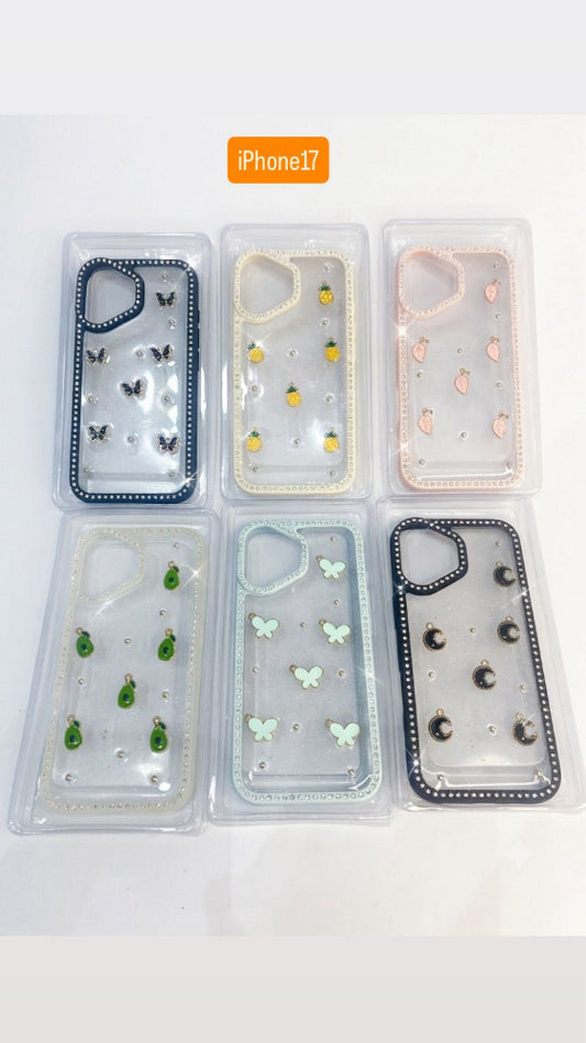 ESTUCHE DIAMANTE  IPHONE 17