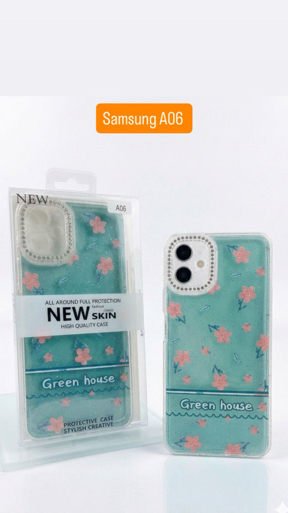 ESTUCHE DISEÑO ESCARCHA SAMSUNG A06