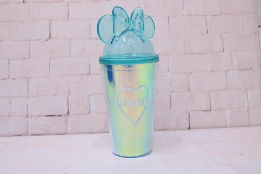 VASO CON PAJILLA OREJAS REF H230155
