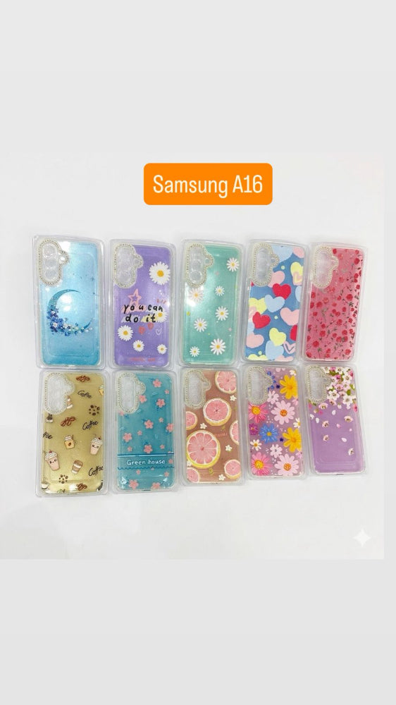 ESTUCHE DISEÑO ESCARCHA SAMSUNG A16