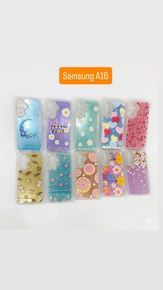 ESTUCHE DISEÑO ESCARCHA SAMSUNG A16
