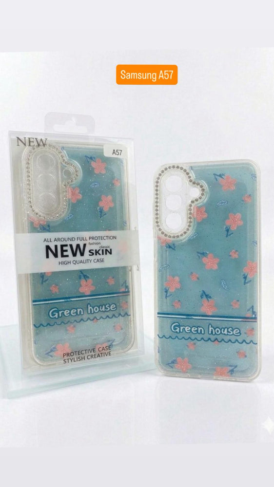 ESTUCHE DISEÑO ESCARCHA SAMSUNG A57