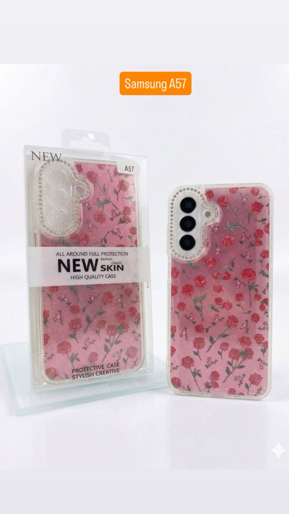 ESTUCHE DISEÑO ESCARCHA SAMSUNG A57