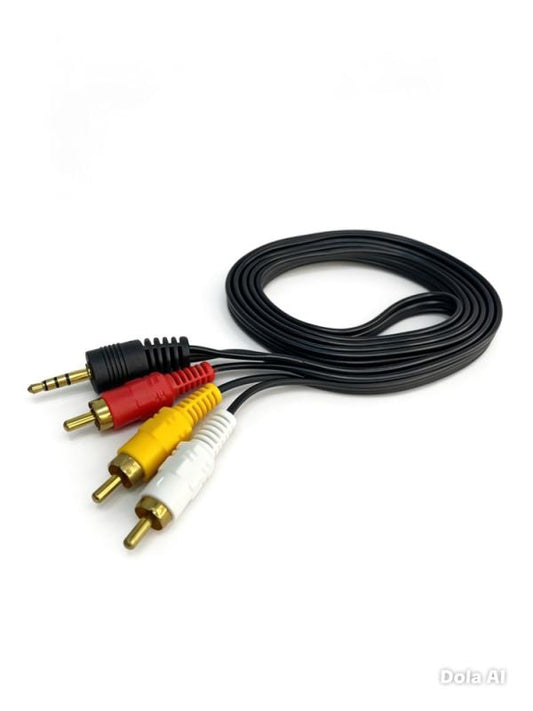CABLE RCA A 3.5MM EN BOLSA 1.5MT