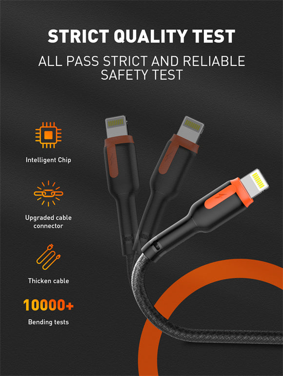 CABLE LDNIO USB TIPO C A TIPO C 2M LS532