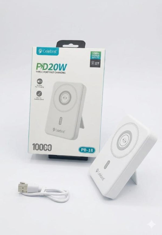 POWERBANK MAGSAFE 20W 10000mAh CELEBRAT PB18