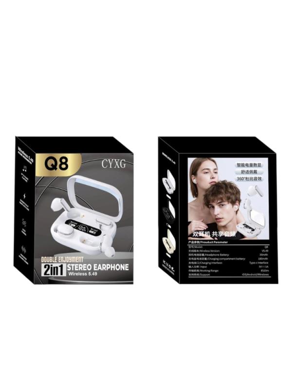 AUDIFONO BLUETOOTH TWS REF: Q8