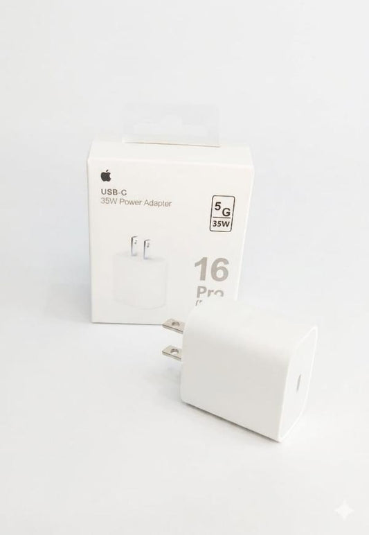 ADAPTADOR USB-C IPHONE 16 PRO MAX 35W PD