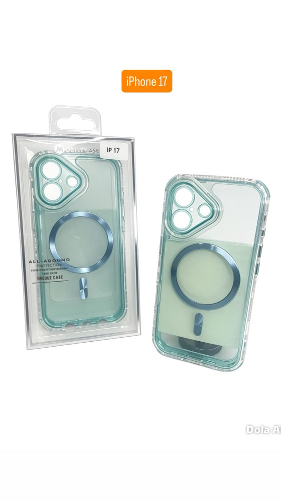 ESTUCHE MAGSAFE METALIZADO IPHONE 17
