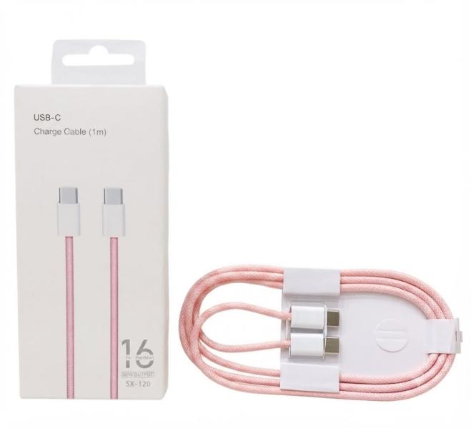 CABLE USB-C 60W IPHONE 16 PRO MAX 1M