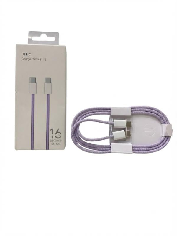 CABLE USB-C 60W IPHONE 16 PRO MAX 1M