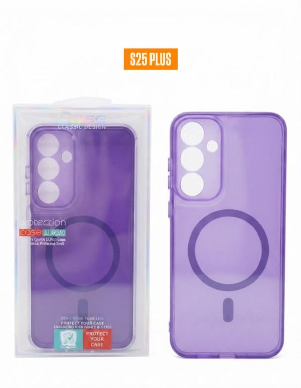 ESTUCHE SPACE MAGSAFE COLOR SAMSUNG S25 PLUS
