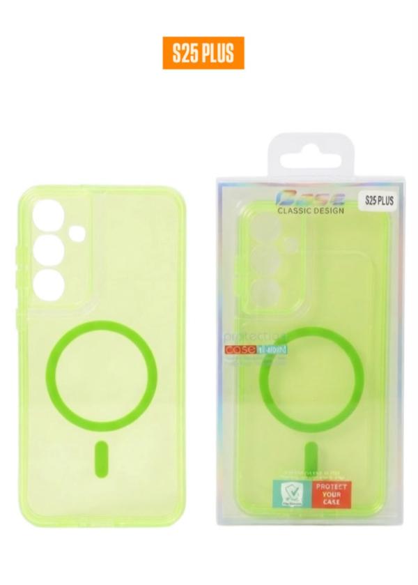 ESTUCHE SPACE MAGSAFE COLOR SAMSUNG S25 PLUS