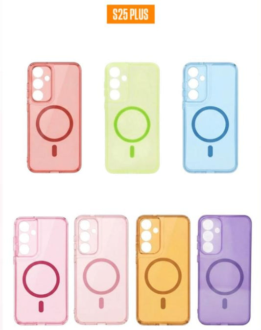 ESTUCHE SPACE MAGSAFE COLOR SAMSUNG S25 PLUS