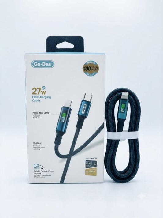 CABLE TIPO C A IPHONE GD UC681 GO-DES