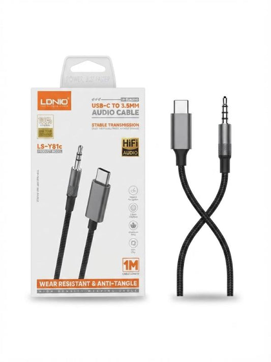 CABLE AUXILIAR LS Y81C TPC A 3.5MM 1 M