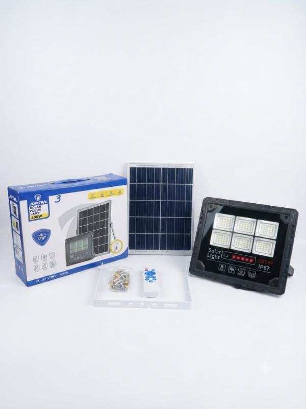 LAMPARA PANEL SOLAR JT 18200 200W